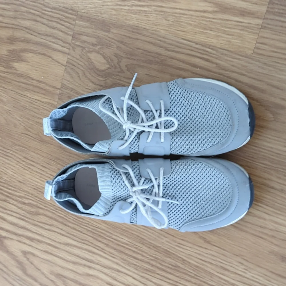 Zara Gray Flyknit Sneakers - Picture 2 of 6